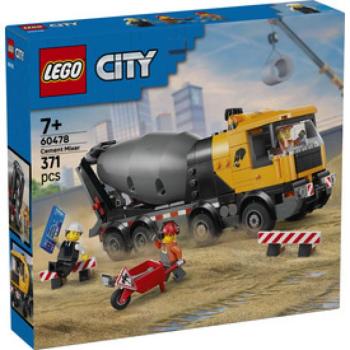 LEGO City 60478 Betonkeverő teherautó kép