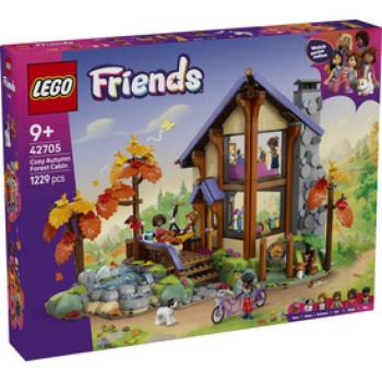 LEGO Friends 42705 Otthonos kabin az őszi erdőben kép