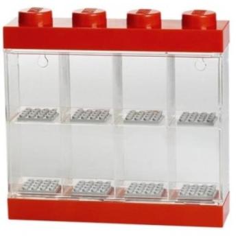 LEGO® gyűjtődoboz 8 minifigurához - piros kép