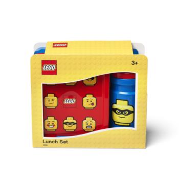 LEGO® ICONIC Classic snack készlet (üveg és doboz) - piros / kék kép