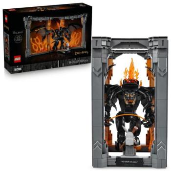 LEGO® Icons 10367 Könyvtámasz: A Gyűrűk Ura – Balrog™
