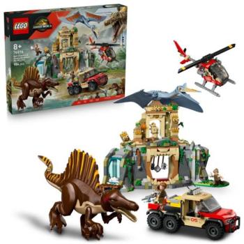 LEGO® Jurassic World™ 76976 Spinosaurus és quetzalcoatlus légi küldetés