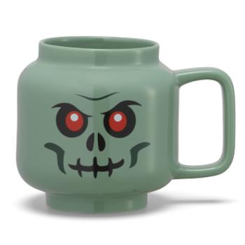 LEGO kerámia bögre 530 ml - zöld csontváz kép
