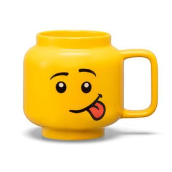 LEGO kerámia bögre 530ml bolondos emoji kép