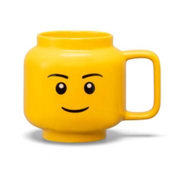 LEGO kerámia bögre 530ml mosolygós emoji kép
