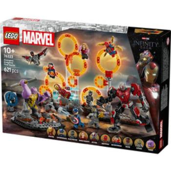 LEGO Marvel 76323 Bosszúállók: Végjáték a döntő csata kép