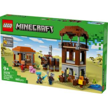 LEGO Minecraft 21278 A fosztogató őrtorony és a romboló kép