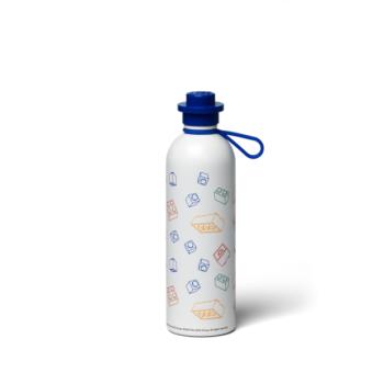 LEGO rozsdamentes acél palack 560 ml – kockák kép