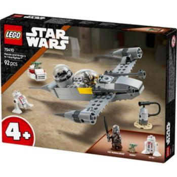 LEGO Star Wars 75410 Mando és Grogu N1-es vadászgépe kép