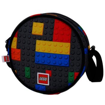 LEGO Színes Téglák - kerek crossbody táska kép