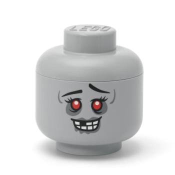LEGO tároló fej (méret S) - zombi kép
