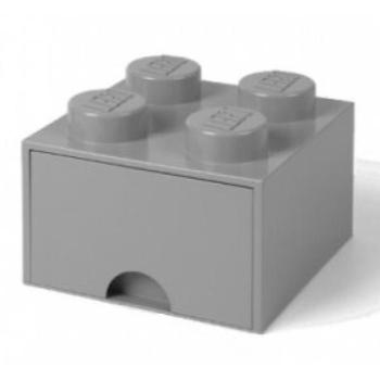 LEGO® tárolódoboz 4 - fiókkal szürke 250 x 250 x 180 mm kép