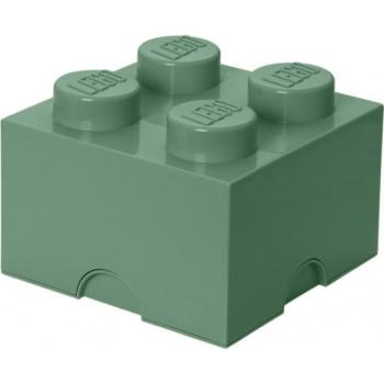 LEGO® tárolódoboz 4 - khaki 250 x 250 x 180 mm kép