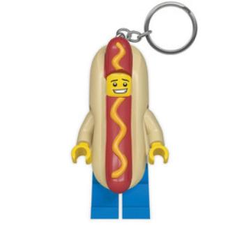 LEGO világítós kulcstartó Hotdog Guy kép