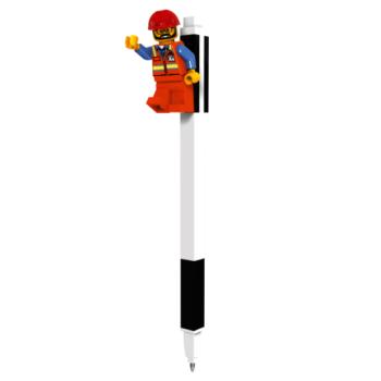 LEGO Zselés toll minifigurával, fekete kép