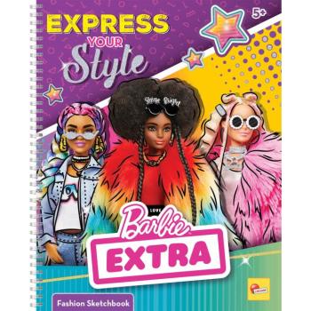 Lisciani: Barbie Express Your Style - Divattervező Vázlatfüzet