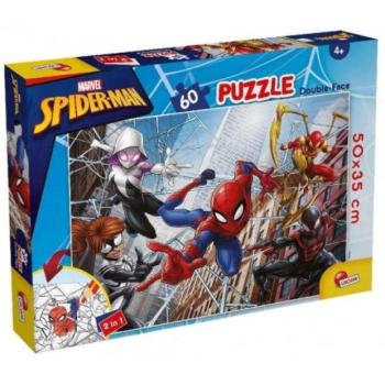 Lisciani Pókember kétoldalas puzzle 60 kép