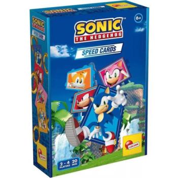 Lisciani Sonic Speed Card kártyajáték 2-4 játékos számára