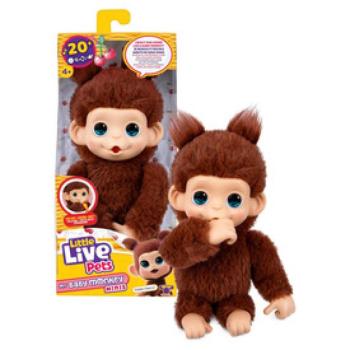 Little Live Pets Mini Maki Barna kép