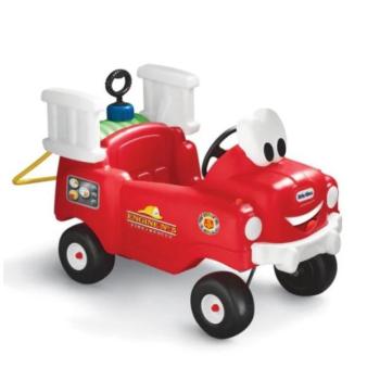 Little Tikes Tűzoltóautó lábbal hajtós jármű kép