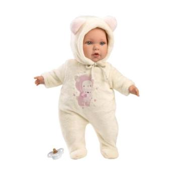 Llorens 14208 BABY JULIA - valósághű baba baba puha szövettesttel - 42 cm kép