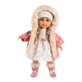Llorens 53541 ELENA - valósághű baba puha szövettesttel - 35 cm kép