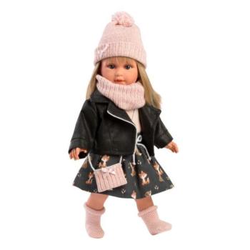 Llorens 54040 CARLA - valósághű baba puha szövettesttel - 40 cm