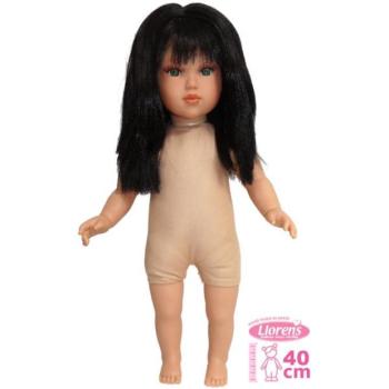 Llorens 540G GRETA - élethű baba puha textil testtel - 40 cm kép