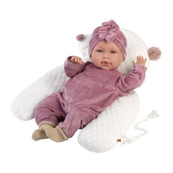 Llorens 74118 NEW BORN - valósághű baba baba hangokkal és puha szövettesttel - 42 kép