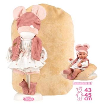 Llorens M738-16 baba ruházat ÚJSZÜLÖTT méret 40-42 cm kiegészítőkkel kép