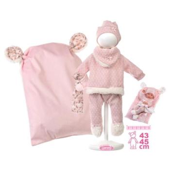 Llorens M738-60 baba ruha újszülött babának 40-42 cm méretben kiegészítőkkel kép
