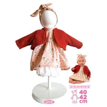 Llorens M740-015 baba ruha újszülött babának 40-42 cm méretben kép