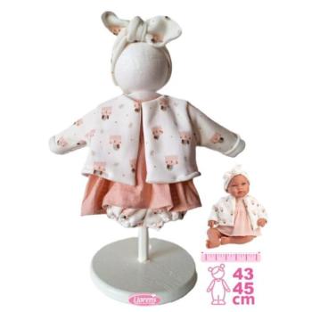 Llorens M844-004 baba ruha újszülött számára ÚJ SZÜLETÉS méret 43-45 cm kép