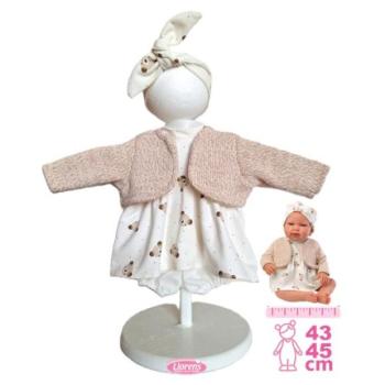 Llorens M844-010 baba ruházat ÚJSZÜLÖTT baba méret 43-45 cm kép