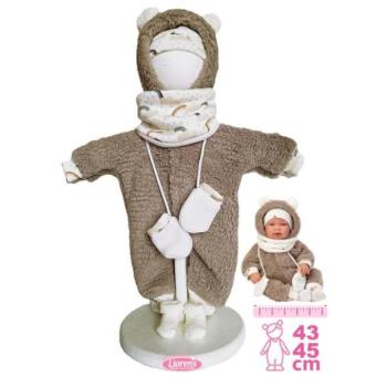 Llorens M844-011 baba ruha újszülött számára ÚJ SZÜLETÉS 43-45 cm méretben kép