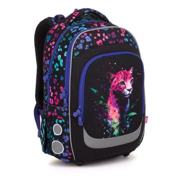 LORI iskolatáska neon leopárddal Topgal LORI 25074 kép
