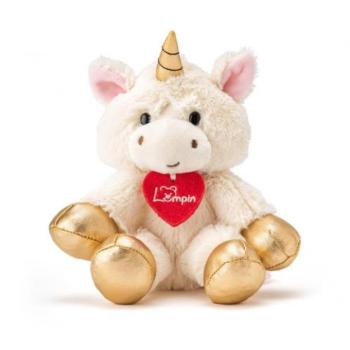 Lumpin Egyszarvú Goldie kicsi, 16 cm kép