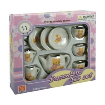 Porcelán 11 darabos teáskészlet-többféle kép