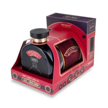 MAD BEAUTY Harry Potter fürdővonat szett Cédrusfa és lime 300 ml+1 pár zokni