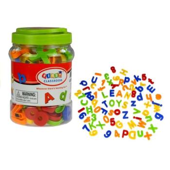 Mágneses betűk és számok kép