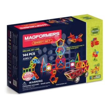Mágneses építőjáték Smart Set Deluxe Magformers 144 részes kép