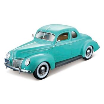 Maisto - 1939-es Ford Deluxe Coupe, zöld, 1:18 kép