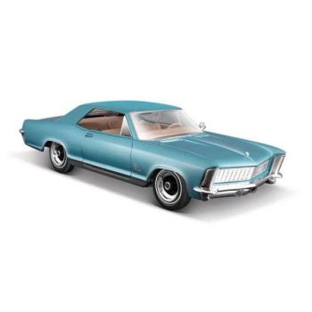Maisto - 1965 Buick Riviera, fém kék, 1:26