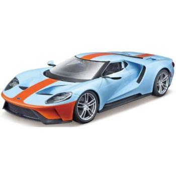 Maisto - 2017 Ford GT, kék-narancs, 1:18 kép