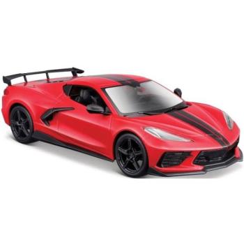 Maisto - 2020 Chevrolet Corvette Stingray Coupe, piros, 1:24 kép