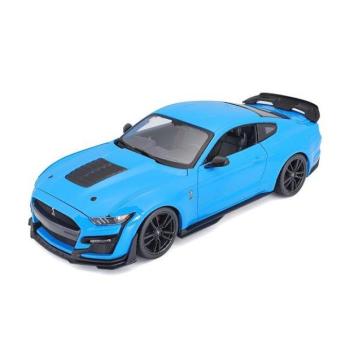 Maisto - 2020 Mustang Shelby GT500, kék, 1:18 kép