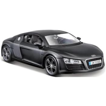 Maisto - Audi R8, matt fekete, 1:24 kép