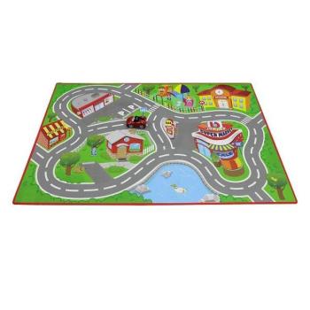 Maisto BB Junior - Játékszőnyeg LaFerrari Város Junior autóval, 100x70 cm kép