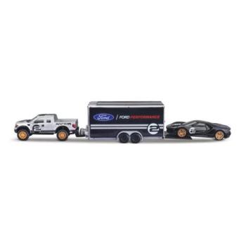 Maisto - Design Team Haulers, 2009 Ford F-150 SVT Raptor + 2017 Ford GT Heritage, 1:64 kép