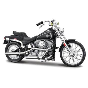 Maisto - HD - Motorkerékpár - 1984 FXST Softail, buborékcsomagolás, 1:18 kép